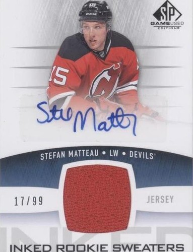 2013-14 SP Game Used Edition - Stefan Matteau #IRS-SM