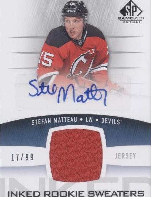 2013-14 SP Game Used Edition - Stefan Matteau #IRS-SM