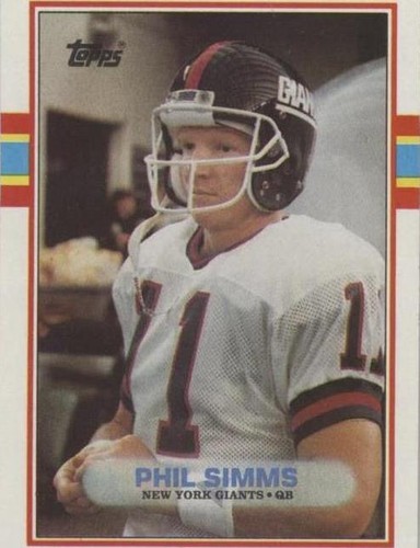 1989 Topps Phil Simms #172