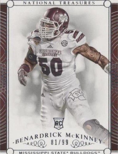 2015 Panini National Treasures College Benardrick McKinney #155