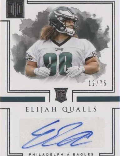 2017 Panini Impeccable Elijah Qualls #152