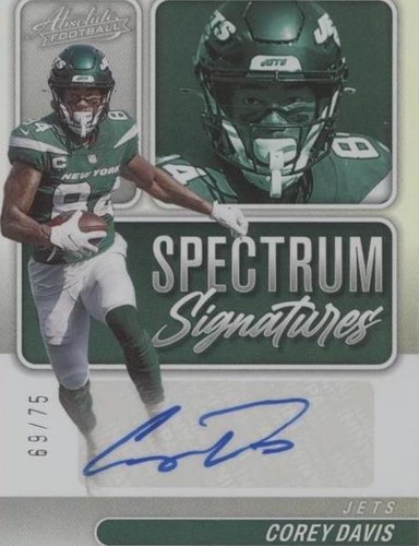 2022 Panini Absolute Corey Davis #SPEC-CD