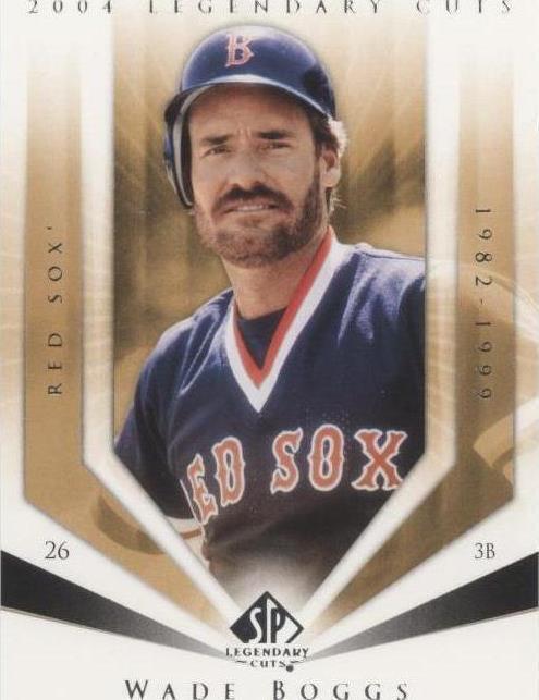 2004 SP Legendary Cuts - Wade Boggs #120