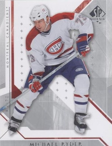 2006-07 SP Authentic - Michael Ryder #49