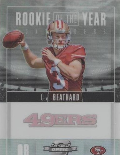 2017 Panini Contenders Optic C.J. Beathard #ROY-5