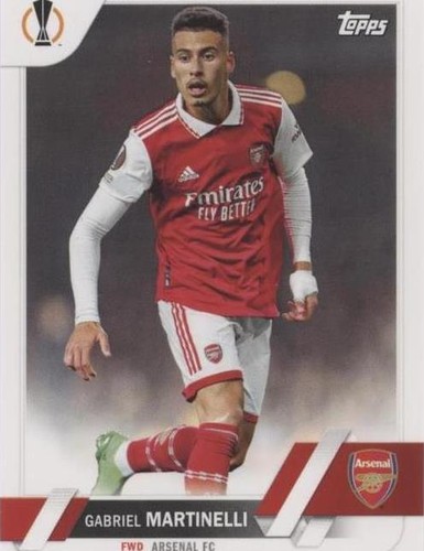 2022-23 Topps UEFA Club Competitions Gabriel Martinelli #57