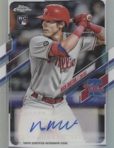 2021 Topps Chrome Update Series - Nick Maton #CUSA-NM