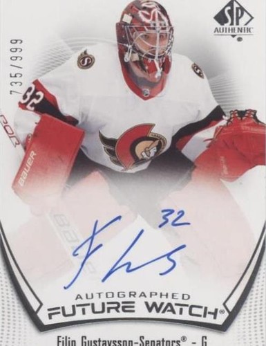 2021-22 SP Authentic - Filip Gustavsson #148