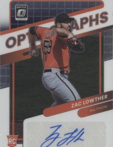 2022 Panini Donruss Optic - Zac Lowther #OG-ZL