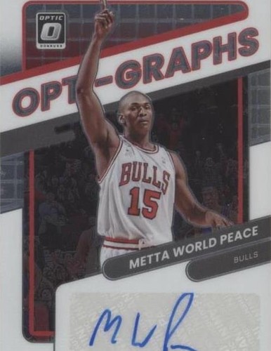 2021-22 Panini Donruss Optic - Metta World Peace #OG-MWP