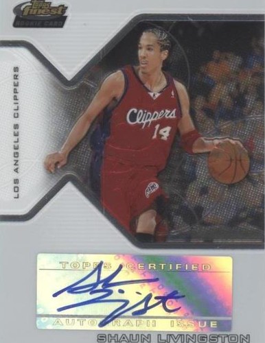 2004-05 Topps Finest - Shaun Livingston #162