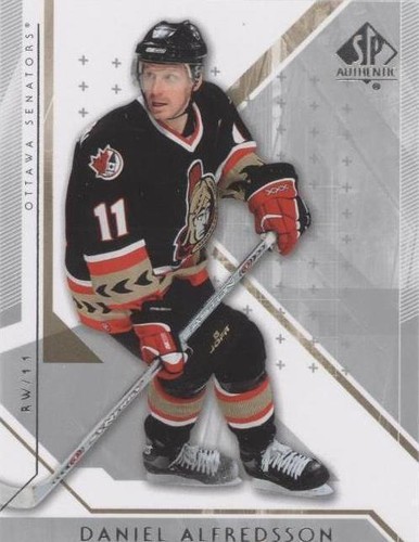2006-07 SP Authentic - Daniel Alfredsson #33
