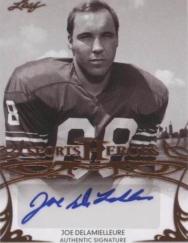 2013 Leaf Sports Heroes Joe DeLamielleure #BA-JDL