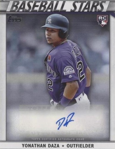 2020 Topps Update Series - Yonathan Daza #BSA-YD