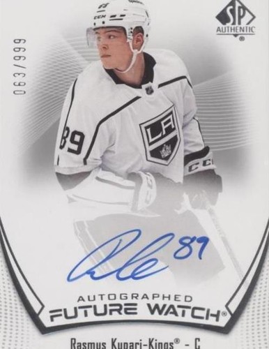 2021-22 SP Authentic - Rasmus Kupari #130