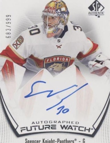 2021-22 SP Authentic - Spencer Knight #111
