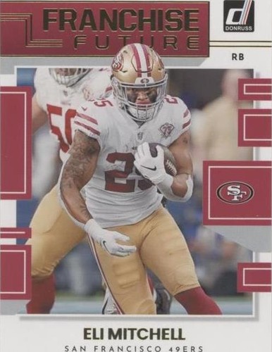 2022 Panini Donruss Elijah Mitchell #FF-ELM