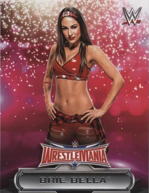 2016 Topps WWE Road to Wrestlemania - Brie Bella #25