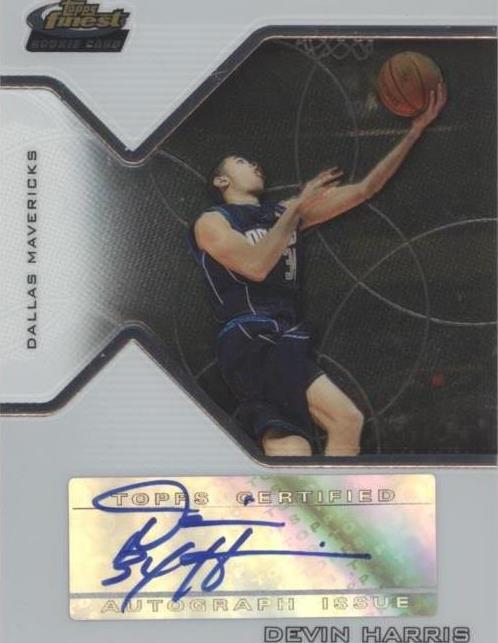 Topps Finest 2004-05 - Devin Harris #175
