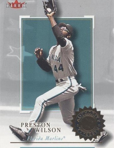 2001 Fleer Authority - Preston Wilson #62