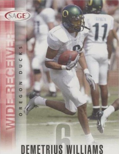 2006 SAGE Demetrius Williams #54