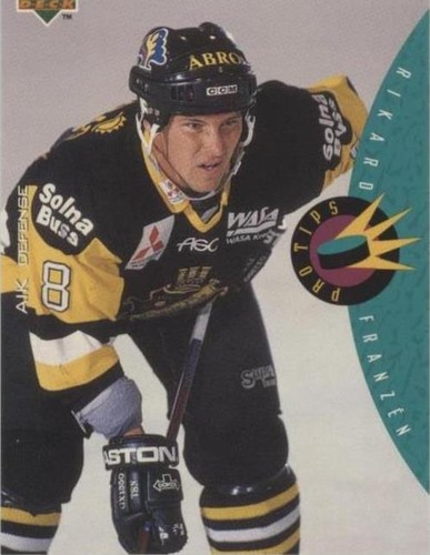 1995-96 Upper Deck Swedish - Rikard Franzen #219