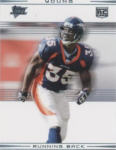 2007 Topps Performance Selvin Young #136