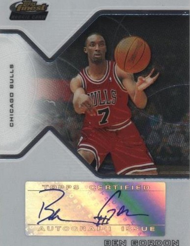2004-05 Topps Finest - Ben Gordon #174