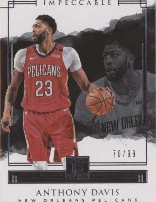 2017-18 Panini Impeccable - Anthony Davis #5