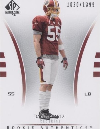 2007 SP Authentic Dallas Sartz #128