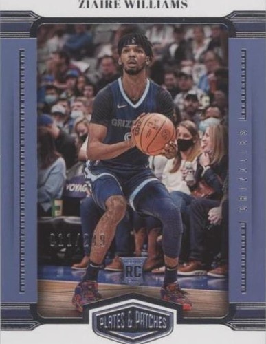 Ziaire Wiliams Rookie Orange Wave Prizm 10/75 - 2021-22