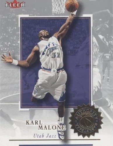 2000-01 Fleer Authority - Karl Malone #45