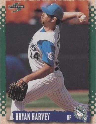 1995 Score - Bryan Harvey #548