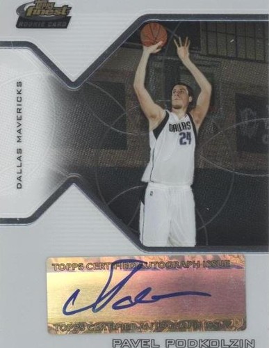 2004-05 Topps Finest - Pavel Podkolzin #166