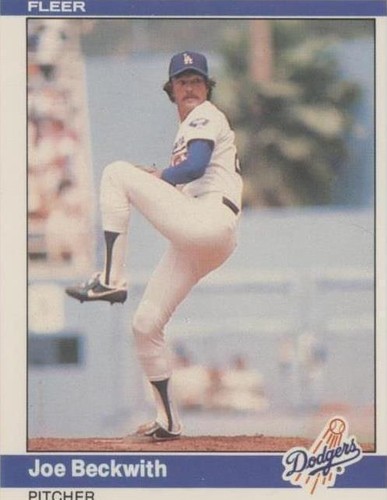 1984 Fleer - Joe Beckwith #97