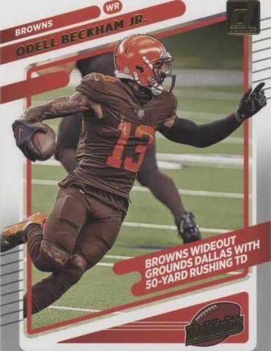 2021 Panini Donruss Odell Beckham Jr. #HI-8