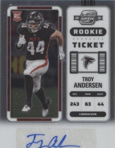 2022 Panini Contenders Optic Troy Andersen #202