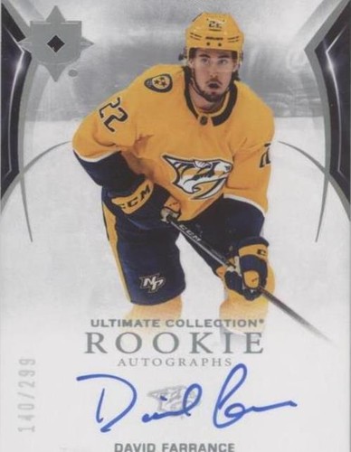 2022-23 Upper Deck Ultimate Collection - David Farrance #140