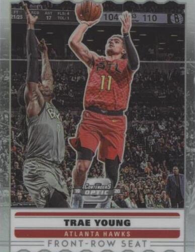 2019-20 Panini Donruss Optic Fanatics Wave Prizm Trae Young 2019-20 Panini Donruss Optic Fanatics Wave Prizm Trae Young