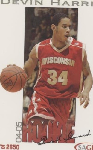 2004-05 Sage Autographed Basketball - Devin Harris #13