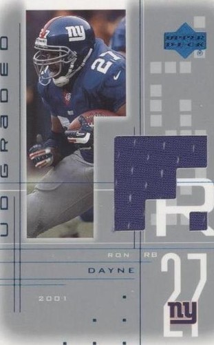 2001 UD Graded Ron Dayne #RD