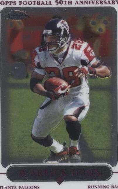 2005 Topps Chrome Warrick Dunn #12