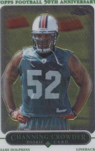 2005 Topps Chrome Channing Crowder #258