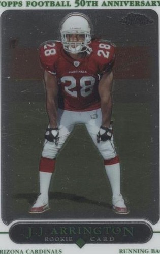 2005 Topps Chrome J.J. Arrington #166