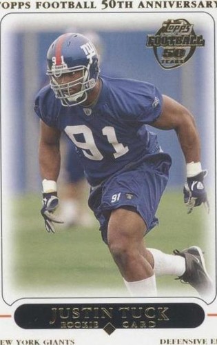 2005 Topps Justin Tuck #394