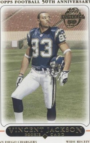 2005 Topps Vincent Jackson #420