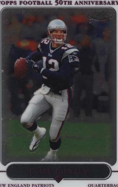 Topps Chrome Tom Brady #46 2005