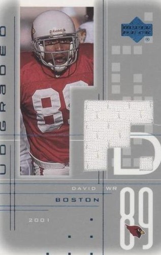 2001 UD Graded David Boston #DB