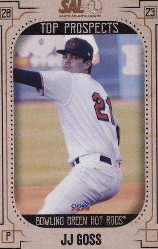 2023 Choice South Atlantic League Top Prospects - JJ Goss #05