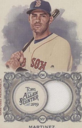 2019 Topps Allen & Ginter - J.D. Martinez #FSRB-JM